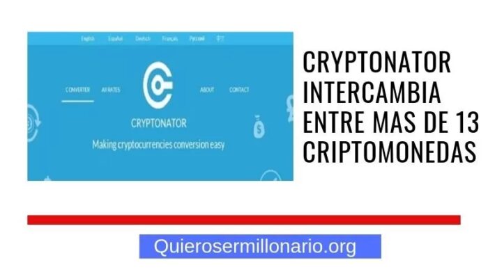 Cryptonator intercambia entre mas de 13 Criptomonedas 2 Cryptonator intercambia entre mas de 13 Criptomonedas 2