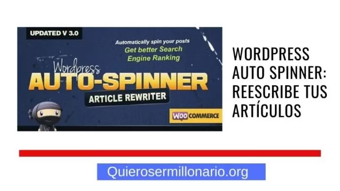 Wordpress Auto Spinner: Spinner de artículos 2 Wordpress Auto Spinner: Spinner de artículos 2