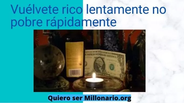 Vuélvete rico lentamente no pobre rápidamente 3