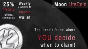 Lee más sobre el artículo Litecoin ganalo gratis en Moonlitecoin