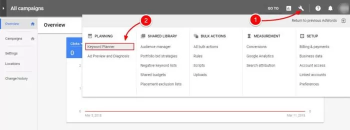 Google Keyword Planner ¿Como conseguir palabras clave para tu pagina? 5