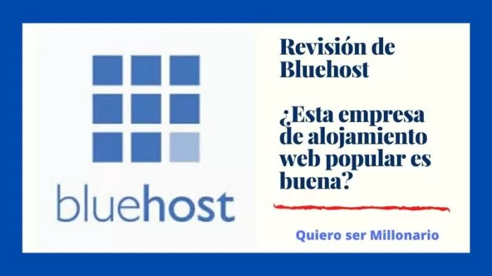 Revisión de Bluehost 2