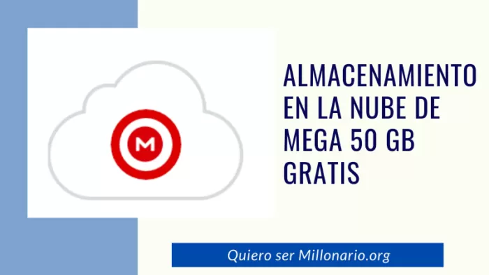 Almacenamiento en la nube de MEGA 50 GB Gratis 2 Almacenamiento en la nube de MEGA 50 GB Gratis 2
