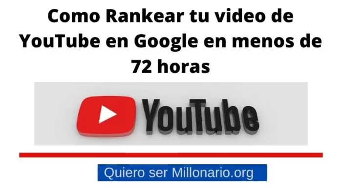 Como Rankear tu video de YouTube en Google en menos de 72 horas 19 Como Rankear tu video de YouTube en Google en menos de 72 horas