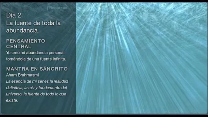 ☘ Reto 21 días de abundancia Deepak Chopra ☘ 3 ☘ Reto 21 días de abundancia Deepak Chopra ☘ 3