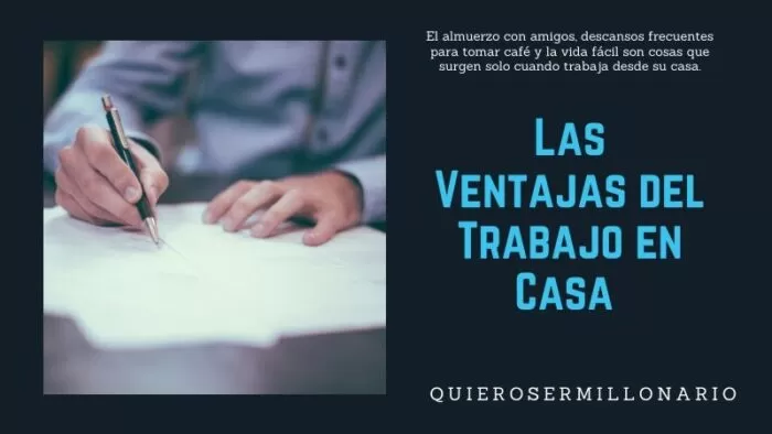Las Ventajas del Trabajo en Casa 2