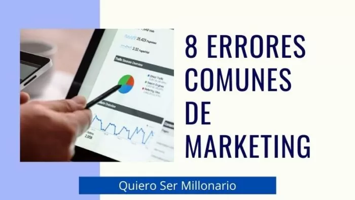 8 Errores comunes de marketing 10