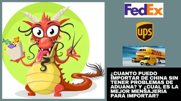 ¿Cuanto puedo Importar de China sin tener problemas aduanales? y ¿Cual es la mejor Mensajería? 2 ¿Cuanto puedo Importar de China sin tener problemas aduanales? y ¿Cual es la mejor Mensajería? 2