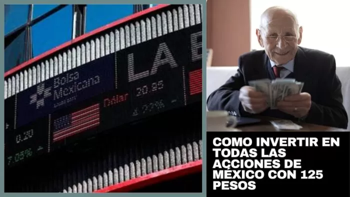 Como Invertir en todas las acciones de México con 125 pesos 2