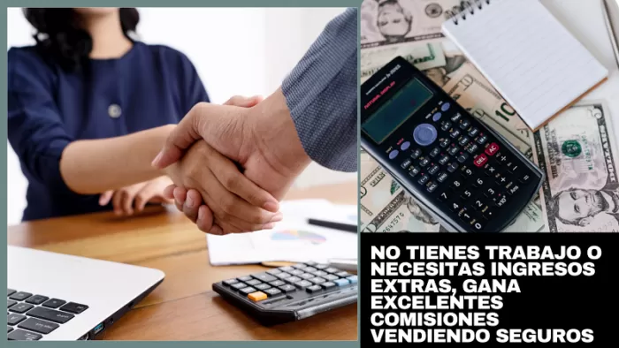 Necesitas Ingresos extras, gana excelentes comisiones como Agente de Seguros 2