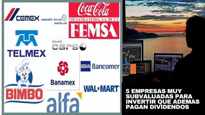 5 Empresas MUY Subvaluadas para Invertir Que Ademas Pagan Dividendos 4 5 Empresas MUY Subvaluadas para Invertir Que Ademas Pagan Dividendos 5