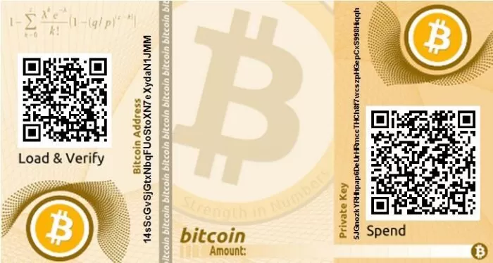 Billetera Papel Bitcoin Guarda tus Criptomonedas con total Seguridad 3