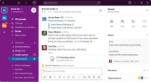 Slack Herramientas digitales esenciales para el trabajo en línea 3