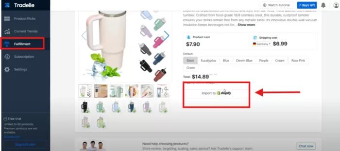 Tradelle Encuentra productos ganadores para Dropshipping con Tradelle 4