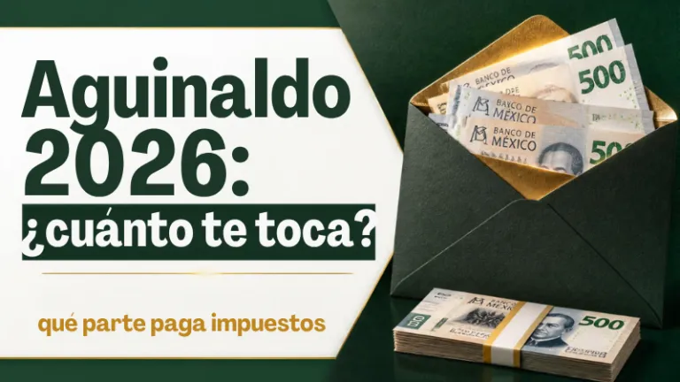 Aguinaldo 2026: cuánto te toca, cuándo te lo pagan y qué parte paga impuestos 1 Aguinaldo 2026: cuánto te toca, cuándo te lo pagan y qué parte paga impuestos 1