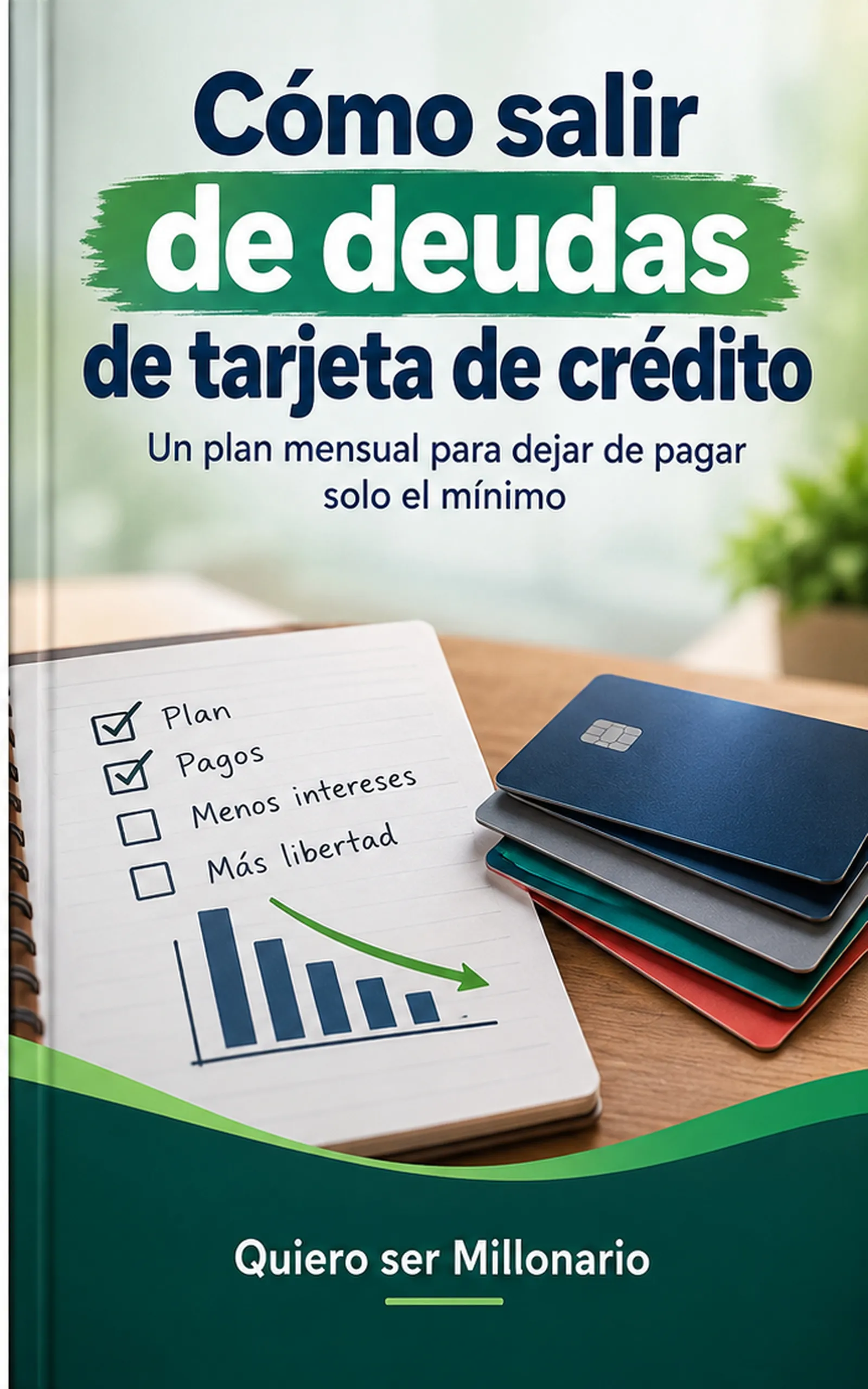 Portada del libro Cómo salir de deudas de tarjeta de crédito