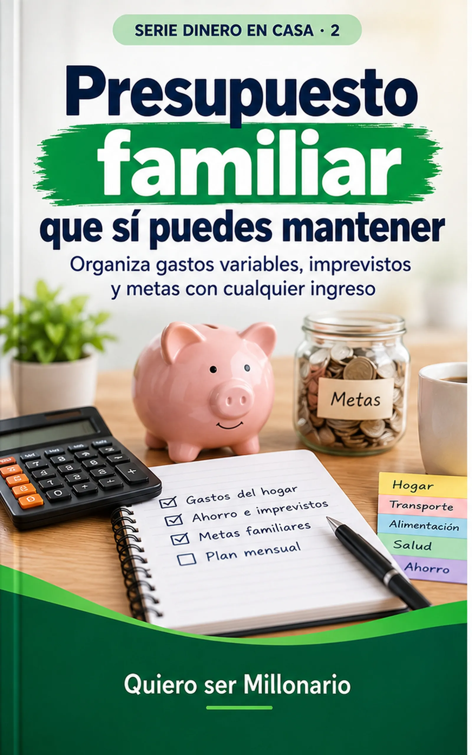 Portada del libro Presupuesto familiar que sí puedes mantener