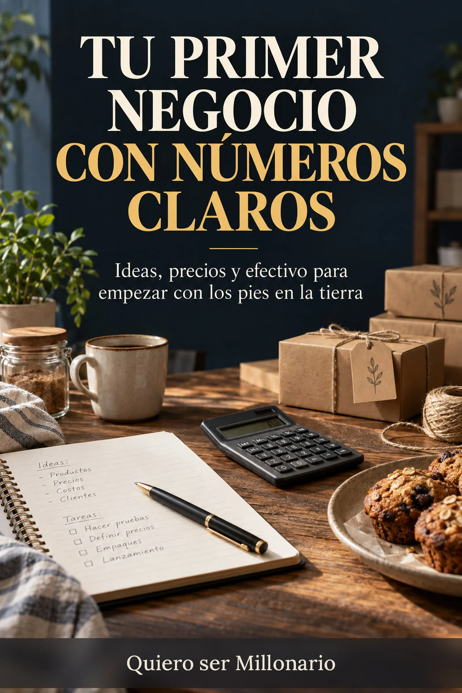 Ebook: Tu primer negocio con números claros 2 Portada del ebook Tu primer negocio con números claros