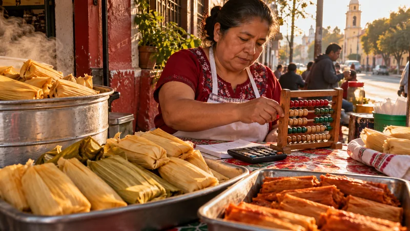 Vendedora de tamales calcula cuántas unidades necesita vender al día para cubrir sus costos